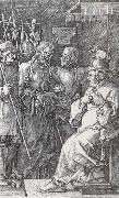 Albrecht Durer Christ befroe Caiaphas oil painting artist